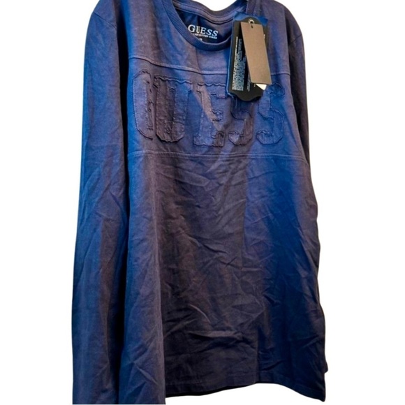 GUESS Big Boys Cotton Jersey Tonal Embroidered Patch Logo T-shirt 12 - Picture 4 of 4